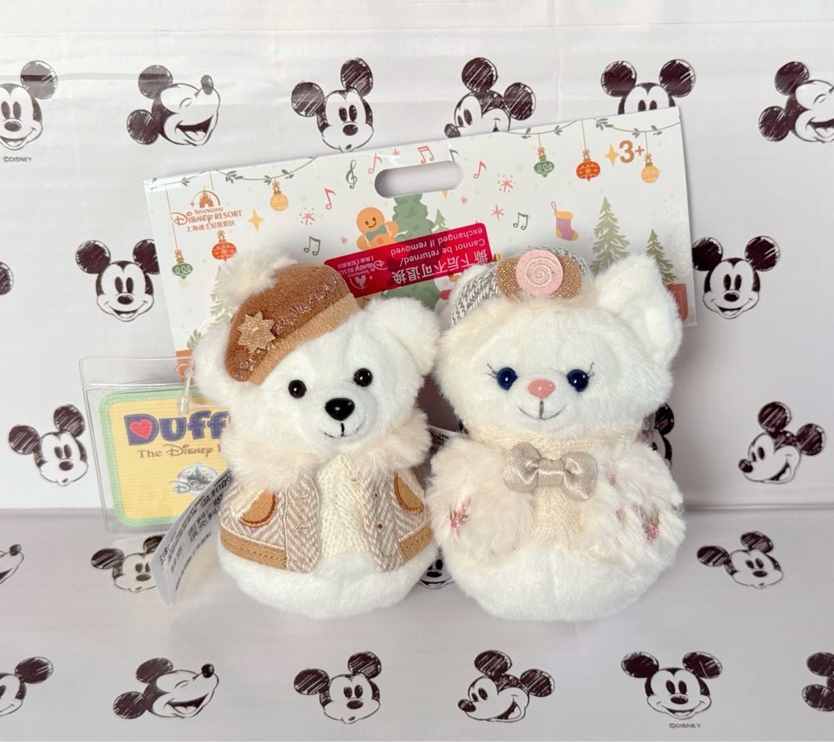 上海ディズニークリスマス雪だるまリーナベルオルメル 上海ディズニークリスマス雪だるまリーナベルオルメル
