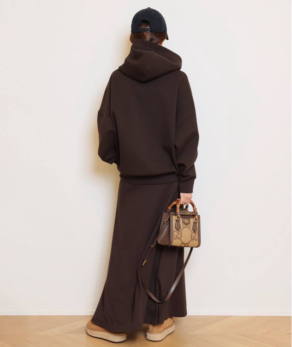 Oversized フーディ Oversized Hoodie ブラウン MUSE de Oversized フーディ Oversized Hoodie ブラウン MUSE de
