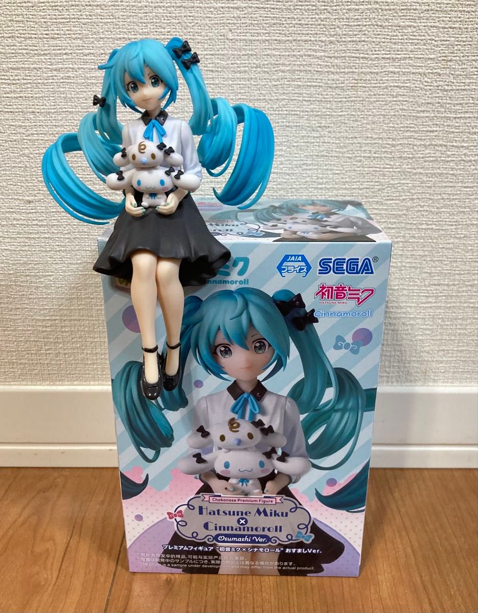 開封後発送】初音ミク ちょこのせプレミアムフィギュア 初音ミク 開封後発送】初音ミク ちょこのせプレミアムフィギュア 初音ミク