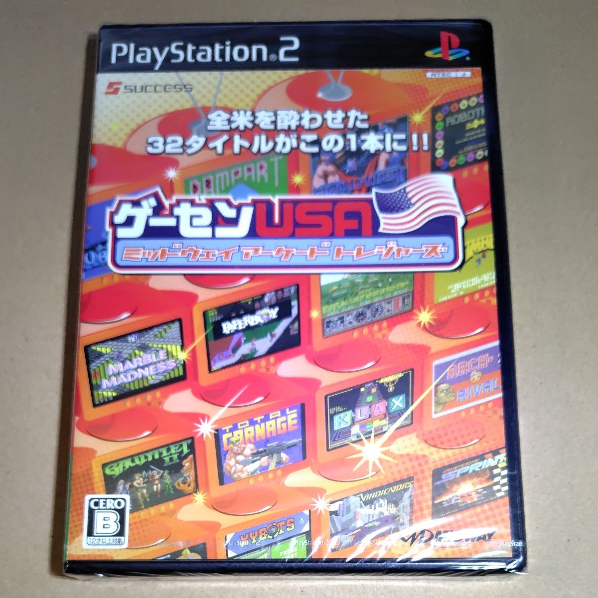 未開封新品】【PS2】 ゲーセンUSA ミッドウェイアーケード 未開封新品】【PS2】 ゲーセンUSA ミッドウェイアーケード