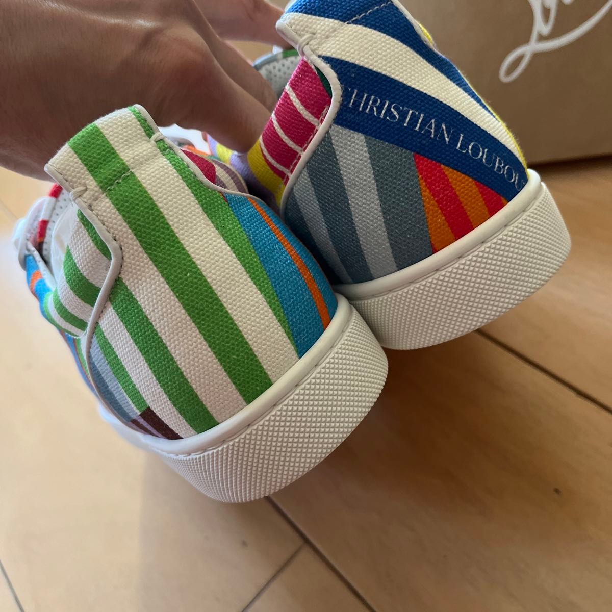 Christian Louboutin マルチカラースニーカー サイズ39 5 Christian Louboutin マルチカラースニーカー サイズ39 5