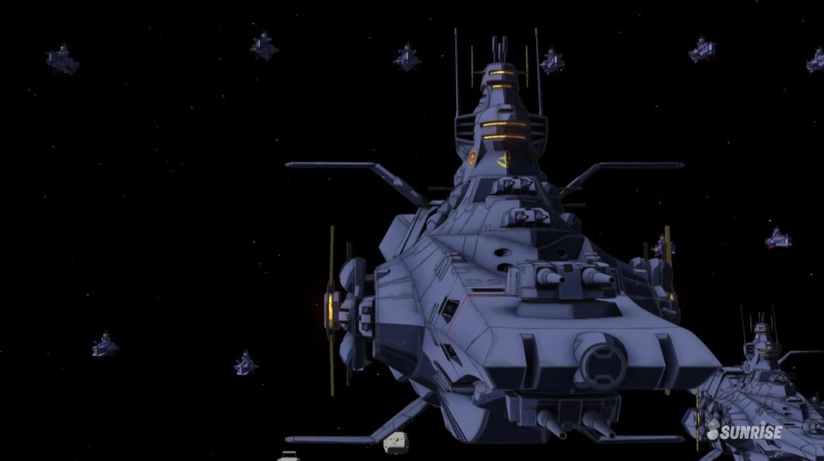 1/1700 地球連邦軍 マゼラン改級戦術指揮艦 アナンケ THE ORIGIN 1/1700 地球連邦軍 マゼラン改級戦術指揮艦 アナンケ THE ORIGIN