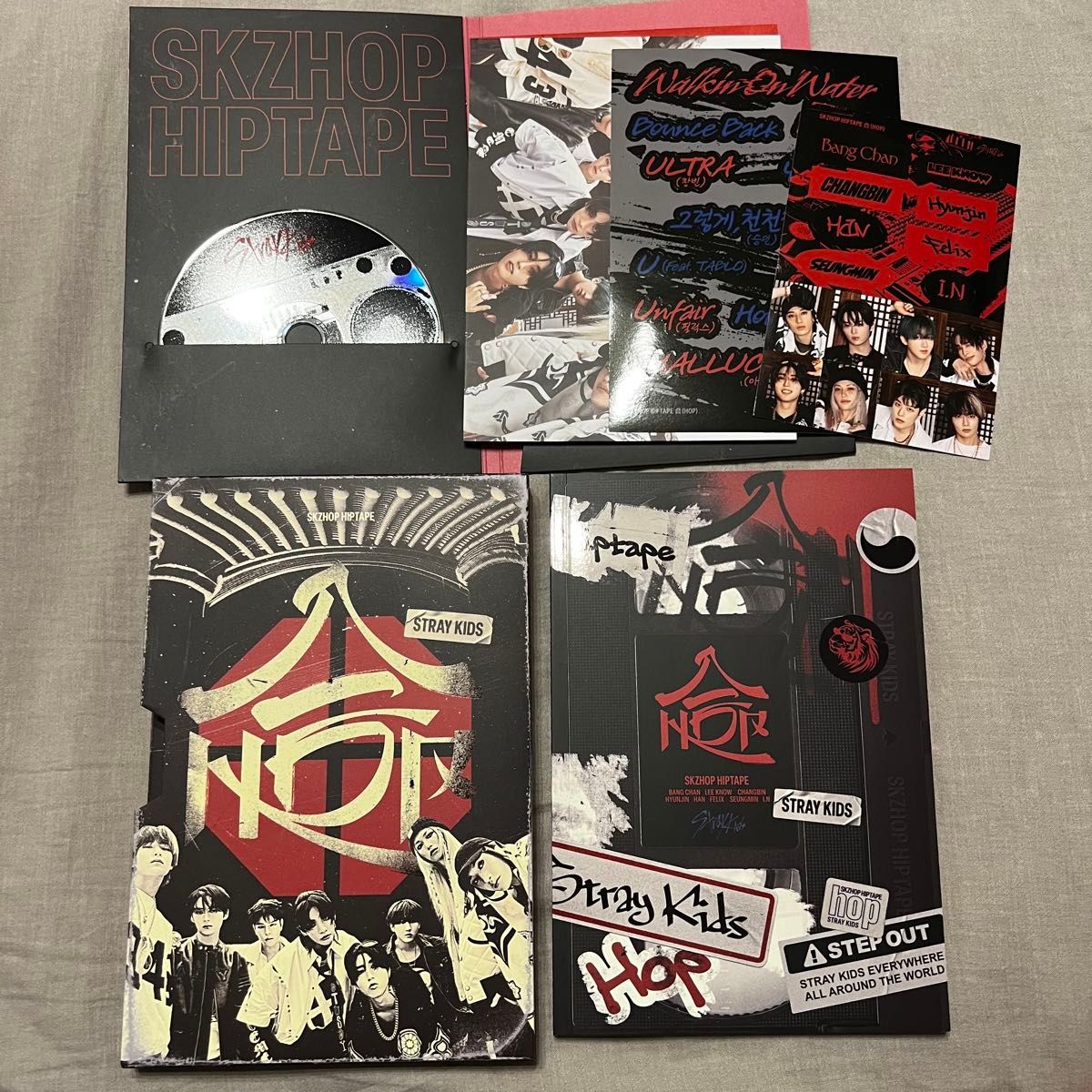 開封済み 合 HOP SKZ HOP ver 通常盤 プレオーダー特典付き 開封済み 合 HOP SKZ HOP ver 通常盤 プレオーダー特典付き