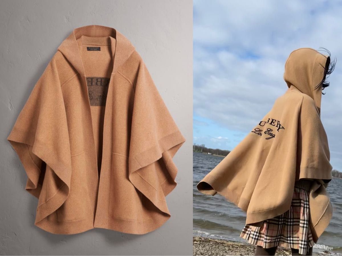 バーバリー BURBERRY ポンチョコート ケープ ブランケット 高級 バーバリー BURBERRY ポンチョコート ケープ ブランケット 高級