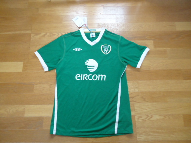 ☆ アイルランド 代表 アンブロ umbro 新品 2012 ダフ ロビーキーン ロイキーン キブン フィナン オシェイ コノリー アーウィン M