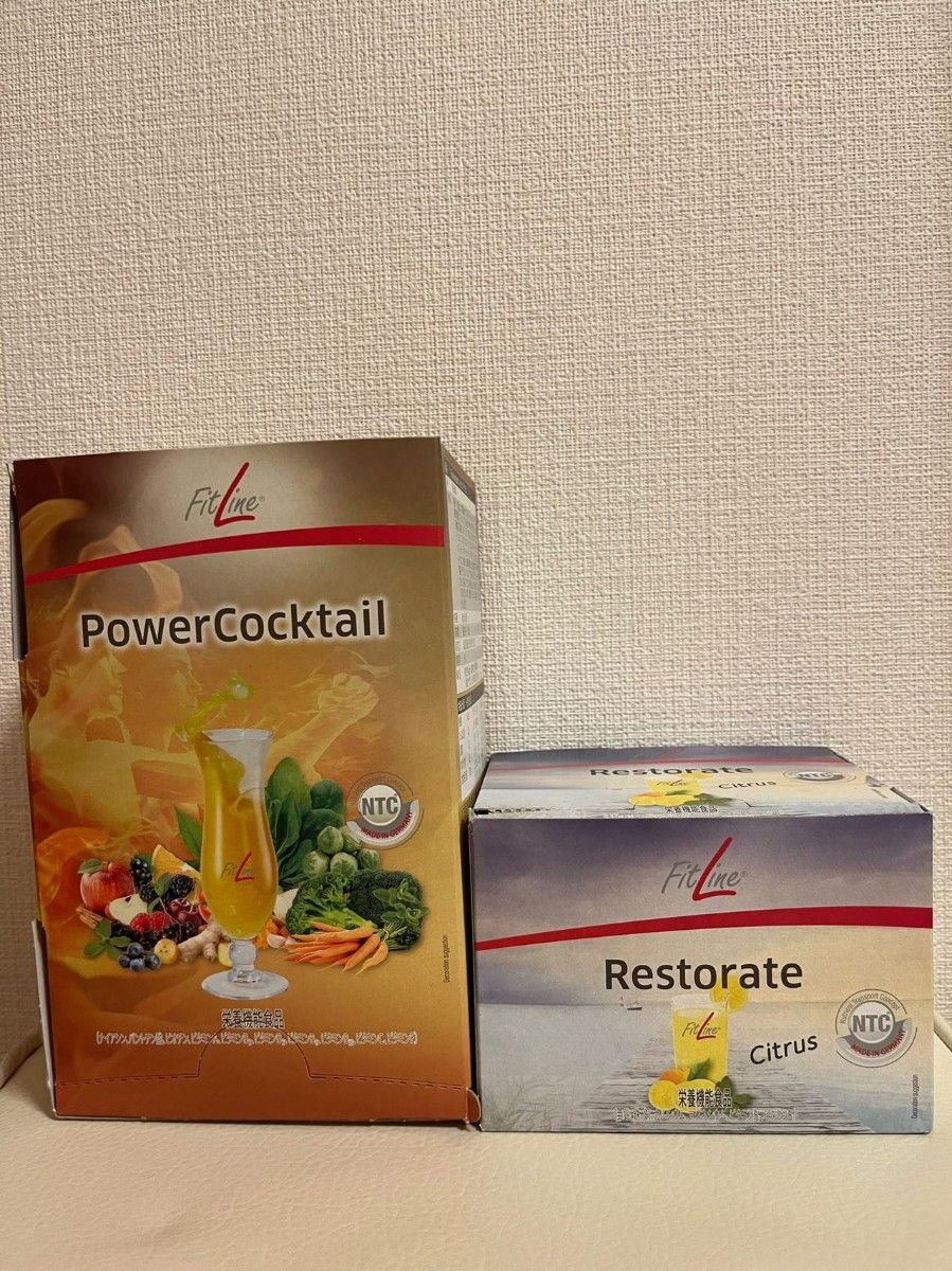 フィットライン 酵素 パワーカクテル レストレイト 2箱セット