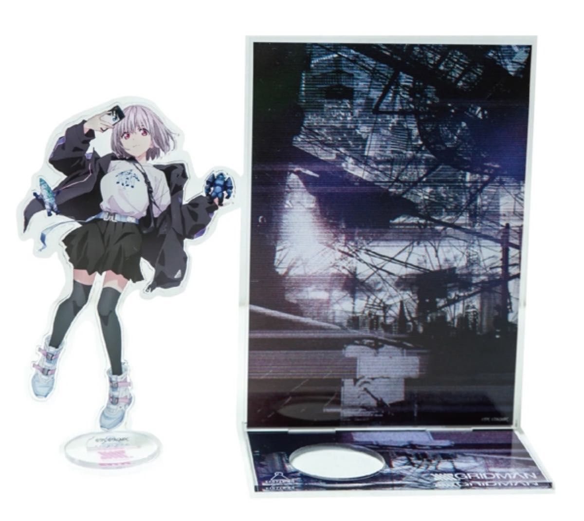 LISTLESS SSSS GRIDMAN 背景付きアクリルスタンド 新条アカネ LISTLESS SSSS GRIDMAN 背景付きアクリルスタンド 新条アカネ