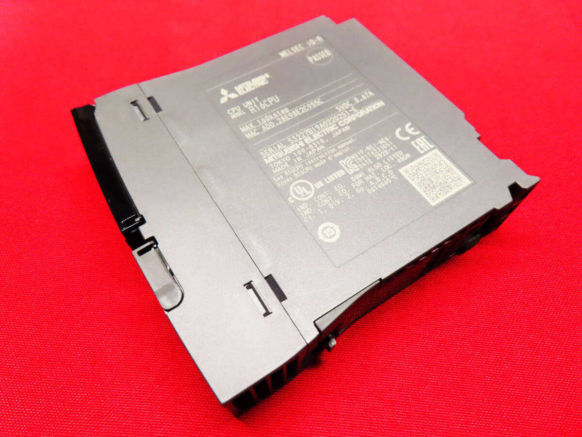 Mitsubishi 三菱電機 R16CPU シーケンサ CPUユニット 2020年製 Mitsubishi 三菱電機 R16CPU シーケンサ CPUユニット 2020年製