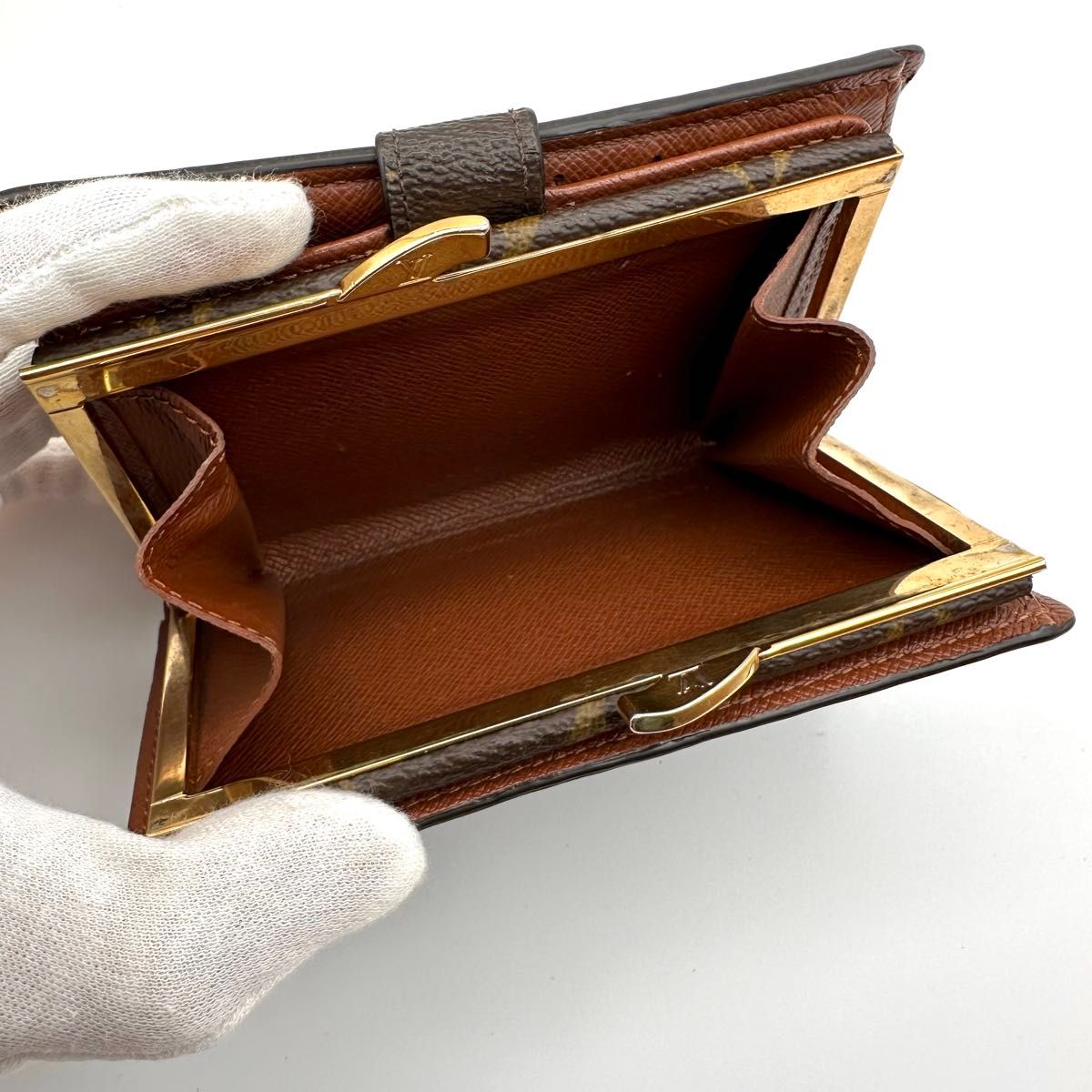 極美品】ルイヴィトン モノグラム ヴィエノワ がま口 コンパクト財布 極美品】ルイヴィトン モノグラム ヴィエノワ がま口 コンパクト財布