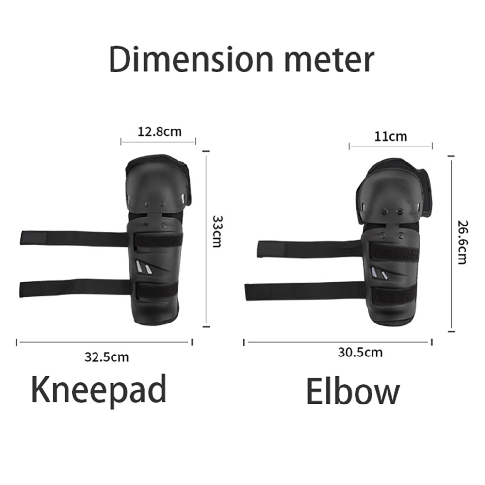 ★数量限定！４個セット！オートバイ用プロテクター 肘膝ガード バイク オフ車 林道【b680】_画像2