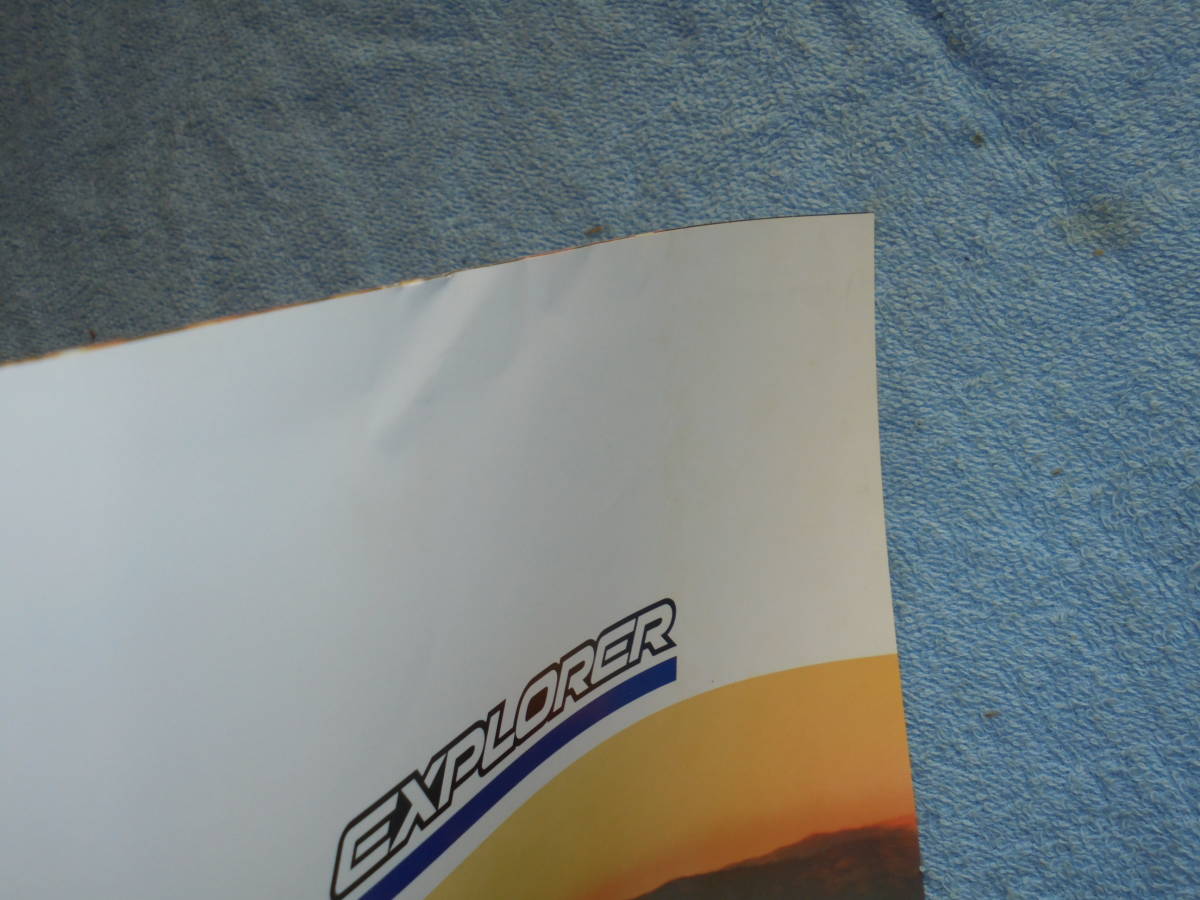 ★1991年 初代 フォード エクスプローラー カタログ▲FORD EXPLORER V6 4.0 エディバゥワー 4ドア XL スポーツ 2ドア エディバウアー 4000_画像4