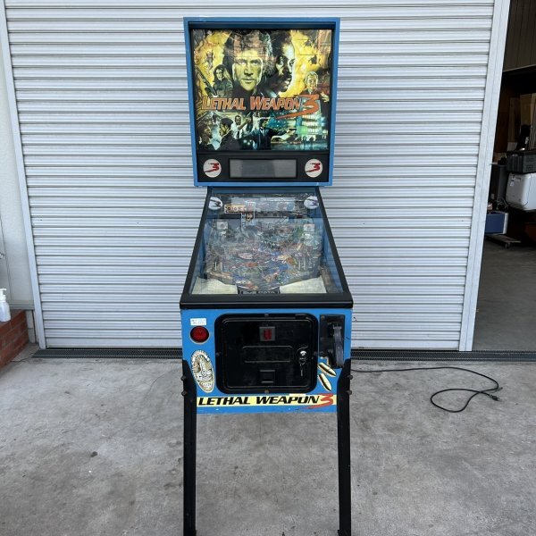 希少! 通電確認済み LETHAL WEAPON リーサルウェポン3 DATA EAST 希少! 通電確認済み LETHAL WEAPON リーサルウェポン3 DATA EAST