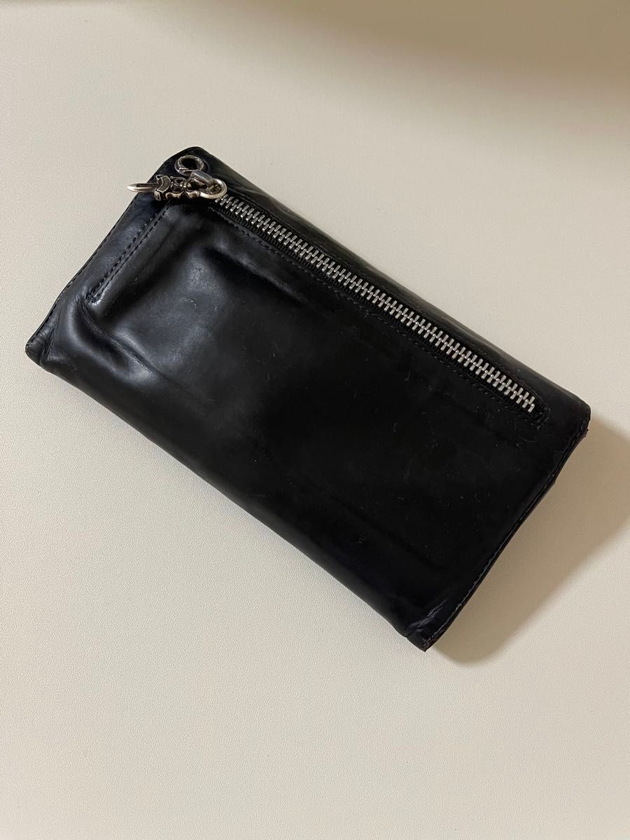 CHROME HEARTS クロムハーツ ウォレット 財布 長財布 ネイビー CHROME HEARTS クロムハーツ ウォレット 財布 長財布 ネイビー