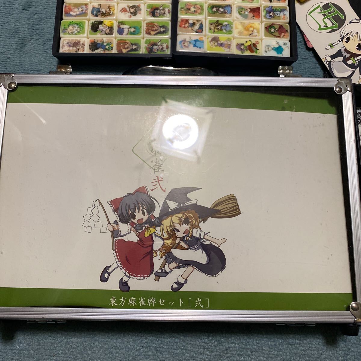 Bibian 比比昂- 東方Project 東方麻雀牌セット夢咲黒弐2種類 Bibian 比比昂- 東方Project 東方麻雀牌セット夢咲黒弐2種類