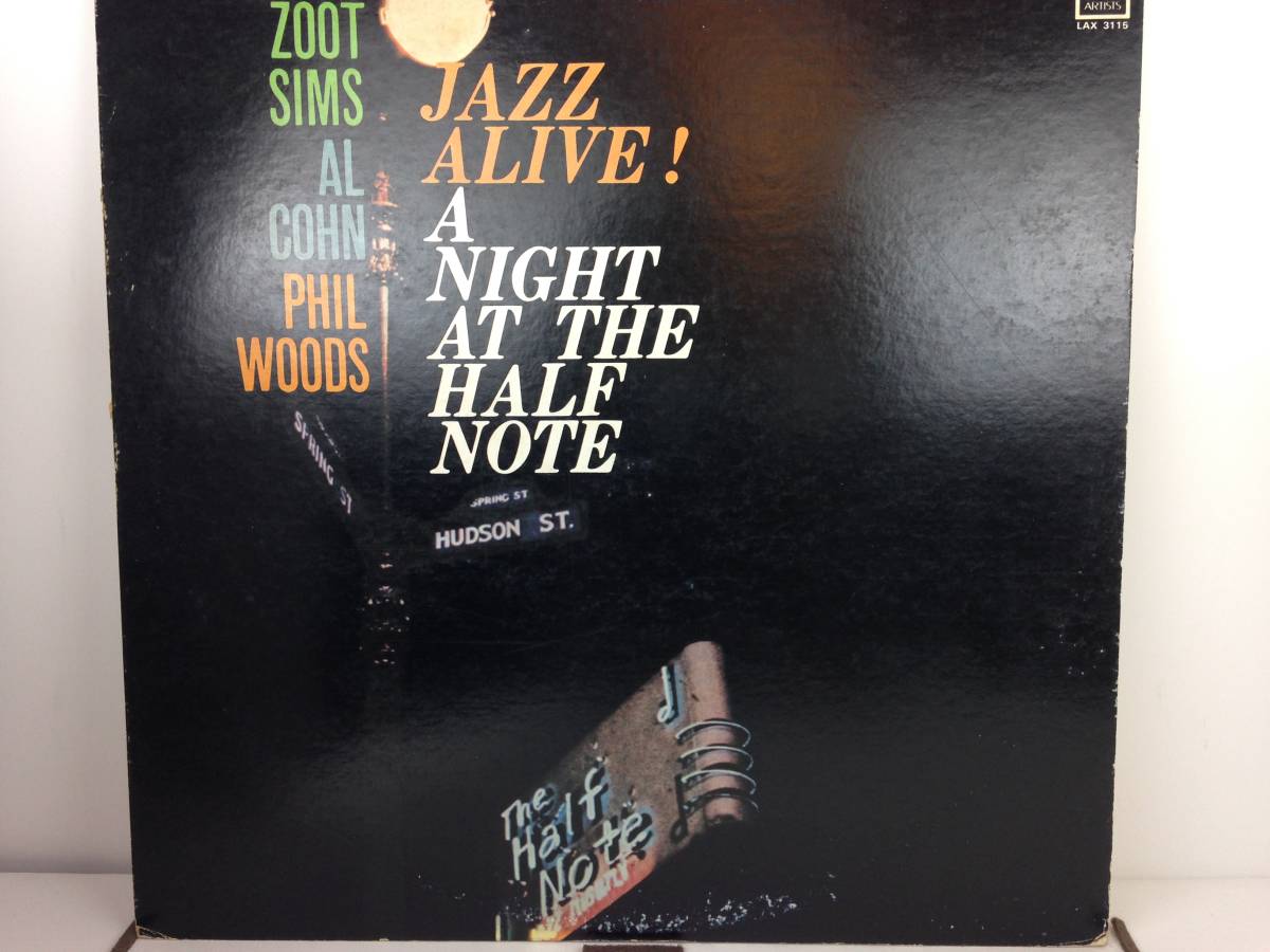 Zoot Sims & Al Cohn & Phil Woods / Jazz Alive! A Night At The Half Note / United Artists Records LAX 3115 / 国内盤_画像1