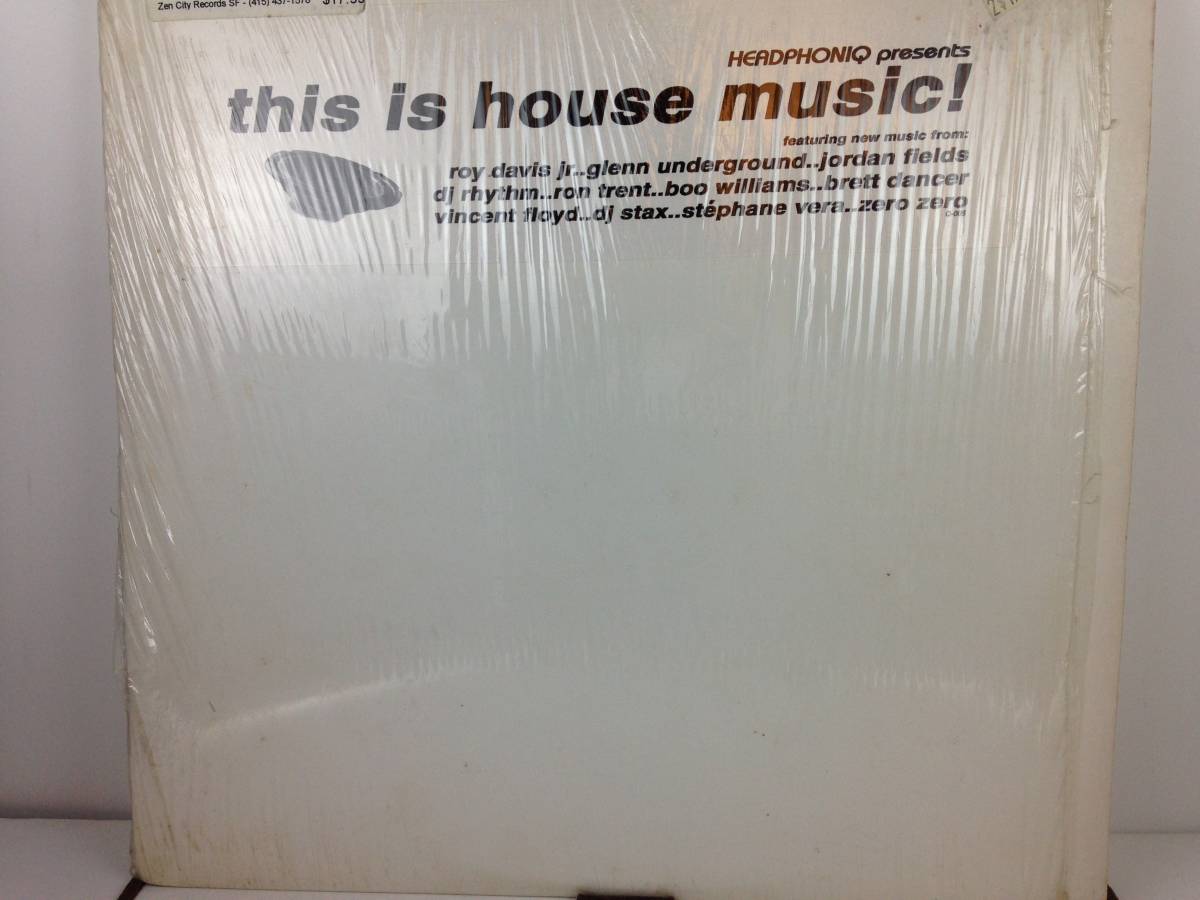 Various Headphoniq Presents This Is House Music ! / Headphoniq Q-005 / 12inch3_画像1