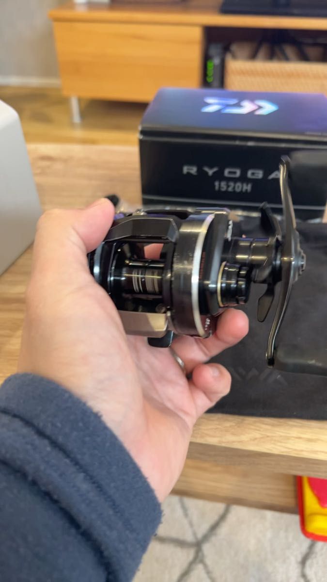 ダイワ 18 リョウガ 1520CC 右巻 ローギア ハイパーデジギア換装 ダイワ 18 リョウガ 1520CC 右巻 ローギア ハイパーデジギア換装