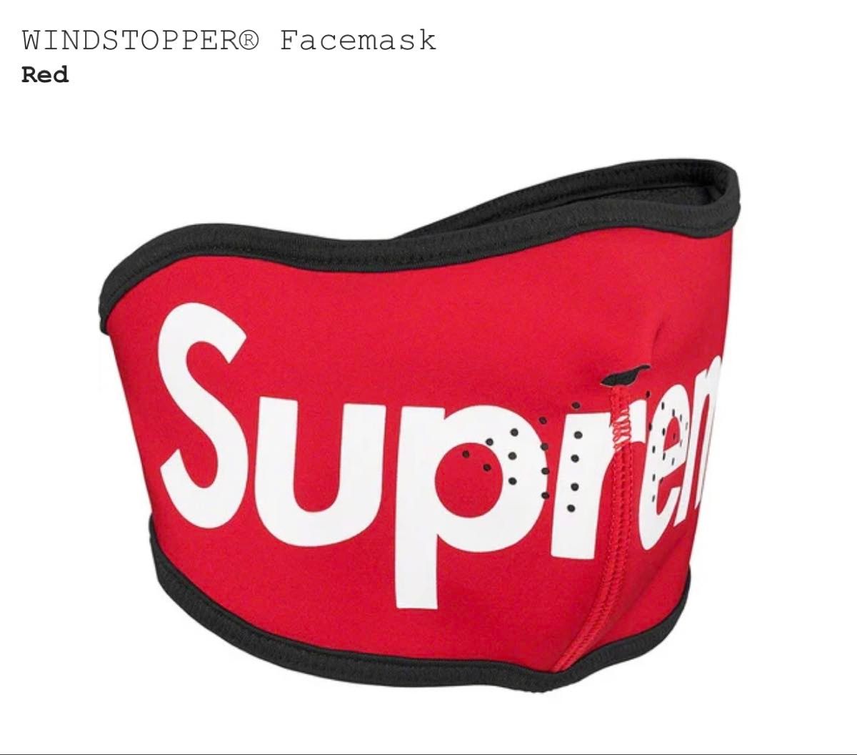 Supreme WINDSTOPPER Facemask シュプリーム ウインドストッパー Supreme WINDSTOPPER Facemask シュプリーム ウインドストッパー