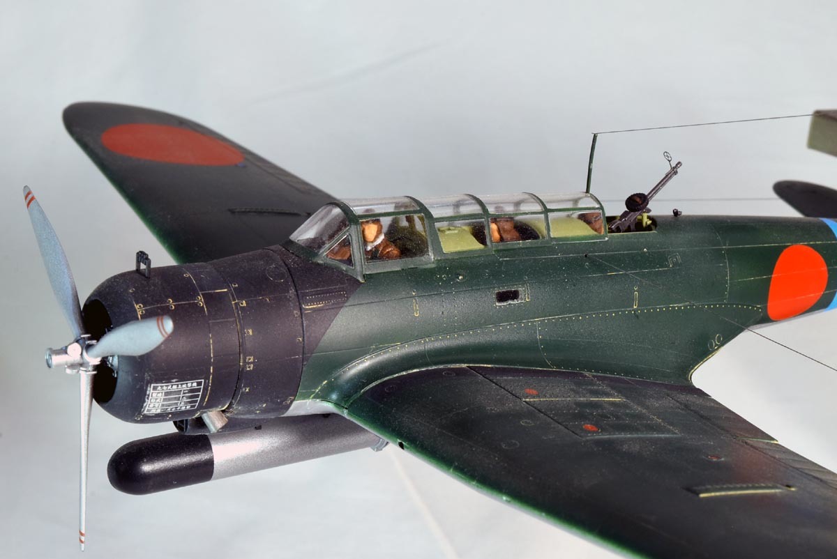 Yahoo!オークション - 【atsudra工房完成品】1/48 九七式艦攻 Yahoo!オークション - 【atsudra工房完成品】1/48 九七式艦攻