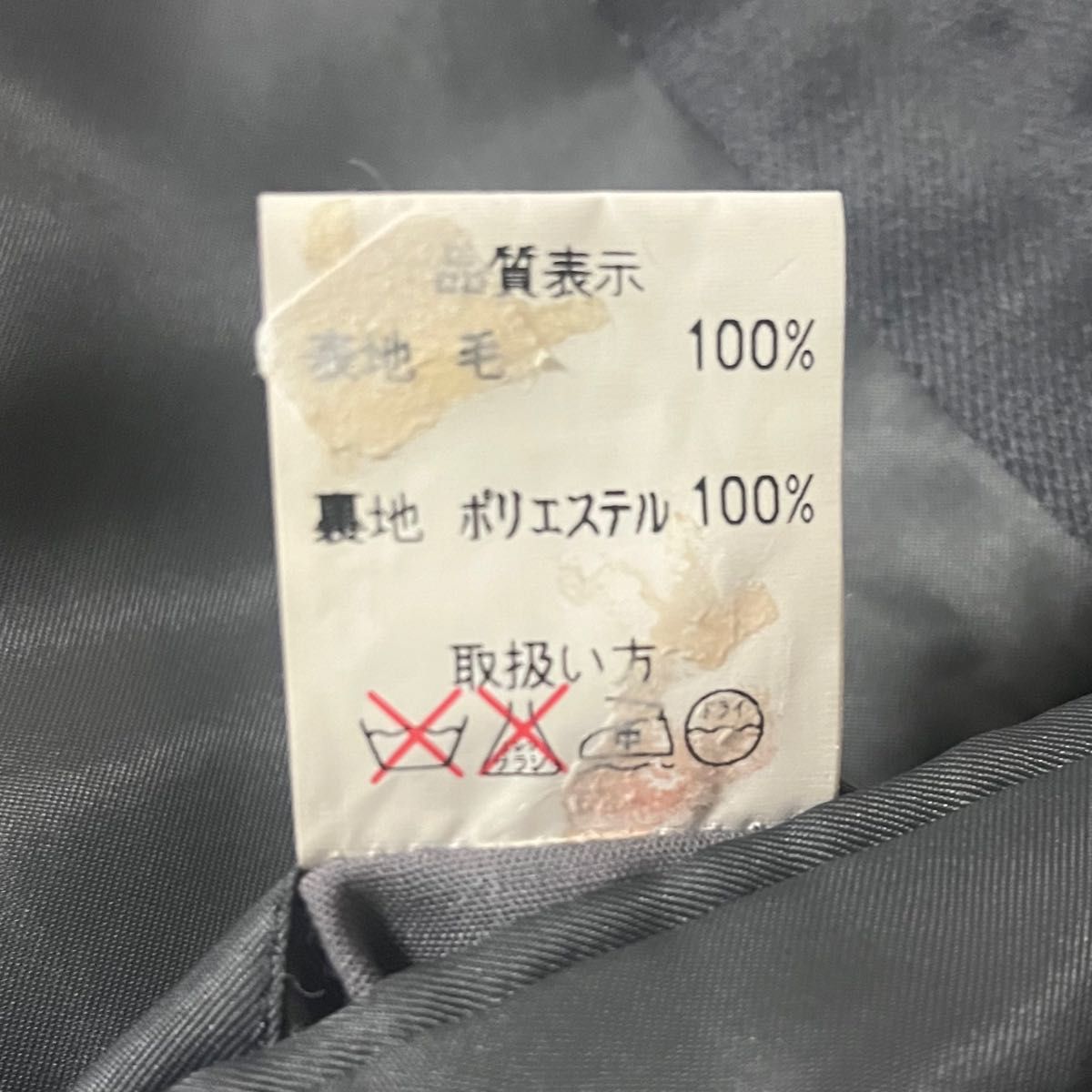 DALFIOR グレー 無地 BE5 1タック セットアップ スーツ上下 DALFIOR グレー 無地 BE5 1タック セットアップ スーツ上下