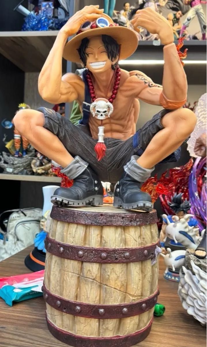 ワンピース】エース ガレージキットフィギュア 1/3超特大 ワンピース】エース ガレージキットフィギュア 1/3超特大