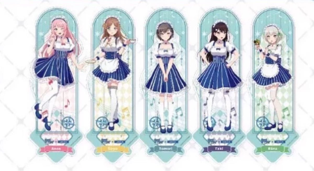 バンドリ アクリルスタンド ローソン 海外 中国限定 MYGO公式 5 バンドリ アクリルスタンド ローソン 海外 中国限定 MYGO公式 5