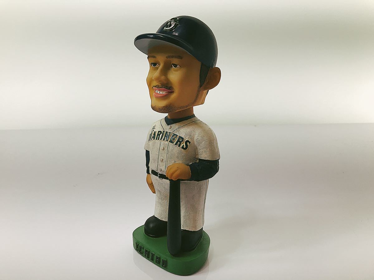 ●非売品 限定 プレミア 純正 ICHIRO イチロー マリナーズ MARINERS 首振り人形 ボブルヘッドドール MLB PLAYERS カタログハウス 野球選手_画像5