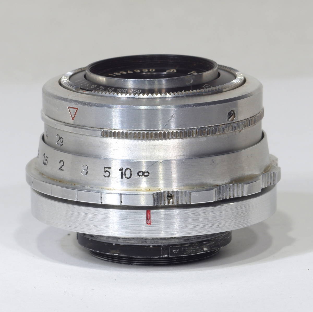 Meyer-Optik Trioplan V f2.9/50mm #1694990 L39マウント改造_画像2