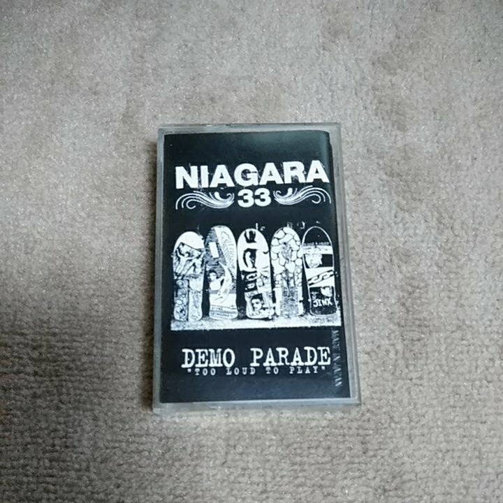 NIAGARA33 ナイアガラ33 限定カセットテープ デモテープ TAPE gism ブラフマン　ハイスタンダード　THUMB _画像1