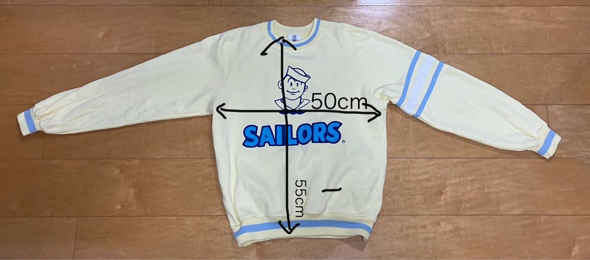 SAILORS トレーナー 長袖トレーナー スウェット 当時もの SAILORS トレーナー 長袖トレーナー スウェット 当時もの