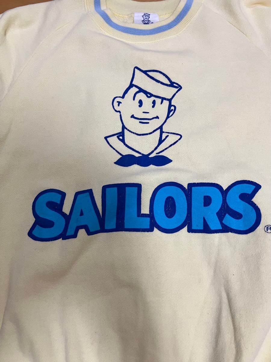 SAILORS トレーナー 長袖トレーナー スウェット 当時もの SAILORS トレーナー 長袖トレーナー スウェット 当時もの
