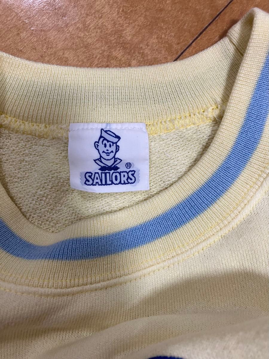 SAILORS トレーナー 長袖トレーナー スウェット 当時もの SAILORS トレーナー 長袖トレーナー スウェット 当時もの