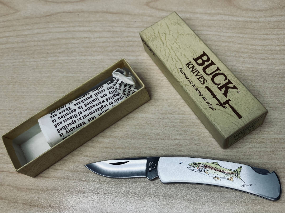 バックナイフ BUCK KNIVES レインボートラウト RAINBOW TROUT バックナイフ BUCK KNIVES レインボートラウト RAINBOW TROUT