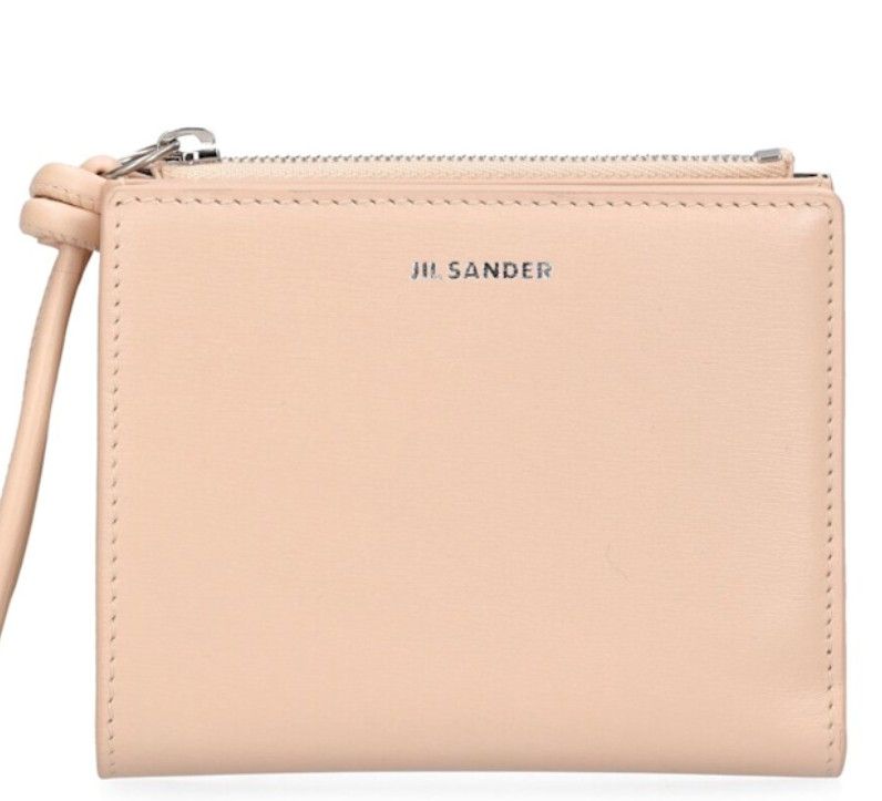 JIL SANDER GIRO ミニフレンチウォレット 財布 新品 ピンク 二 JIL SANDER GIRO ミニフレンチウォレット 財布 新品 ピンク 二
