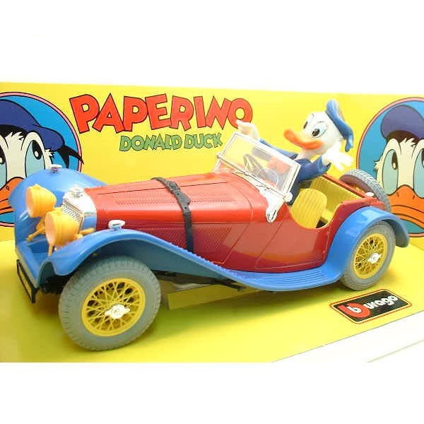 ディズニー ドナルド ダイキャストカー 1/18スケール イタリア ディズニー ドナルド ダイキャストカー 1/18スケール イタリア