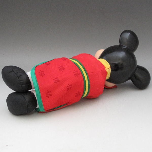 Disney Mickey & minnie McDonald's soft toy doll 2 body set Hong Kong version 1990 period happy mi-ru toy 