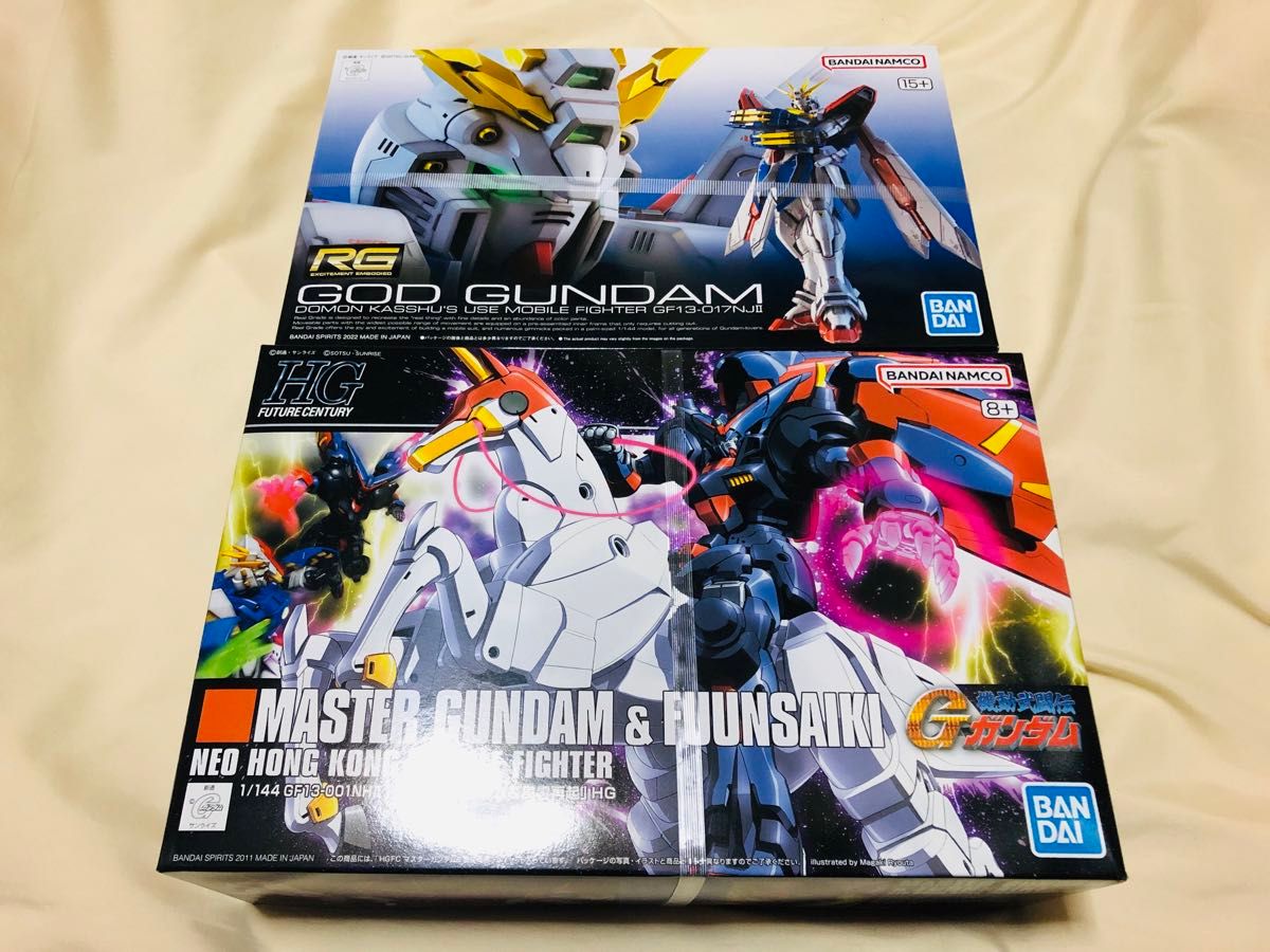 RG ゴッドガンダム HG マスターガンダム 風雲再起 GOD GUNDAM RG ゴッドガンダム HG マスターガンダム 風雲再起 GOD GUNDAM
