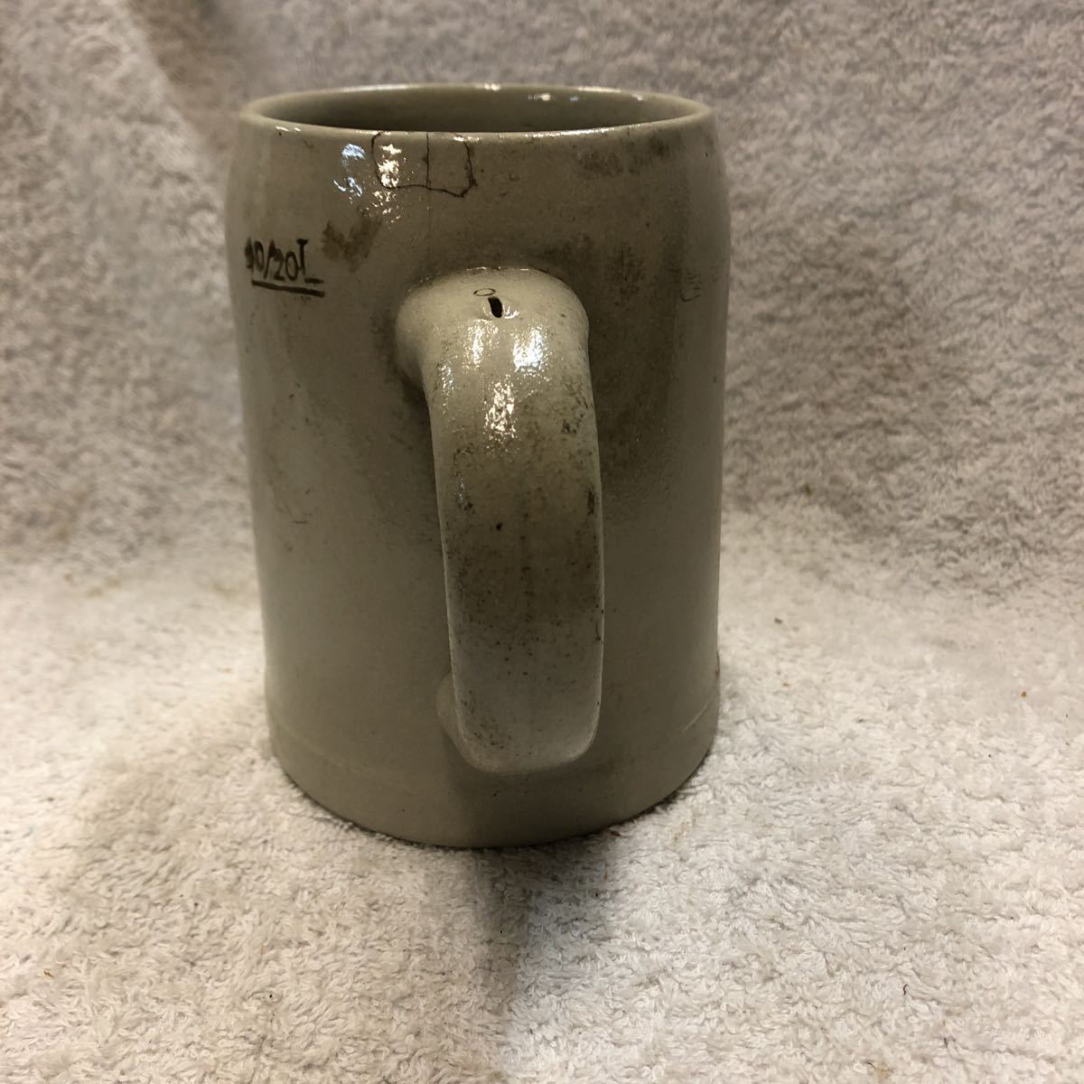  beer jug beer mug Okt - bar fe -stroke shupa- ton used [19/12 A-0]