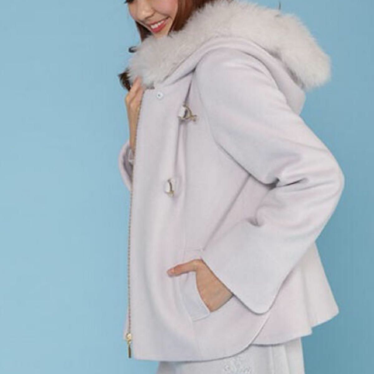 ウィルセレクション ショートコート ダッフルコート フォックス ウィルセレクション ショートコート ダッフルコート フォックス