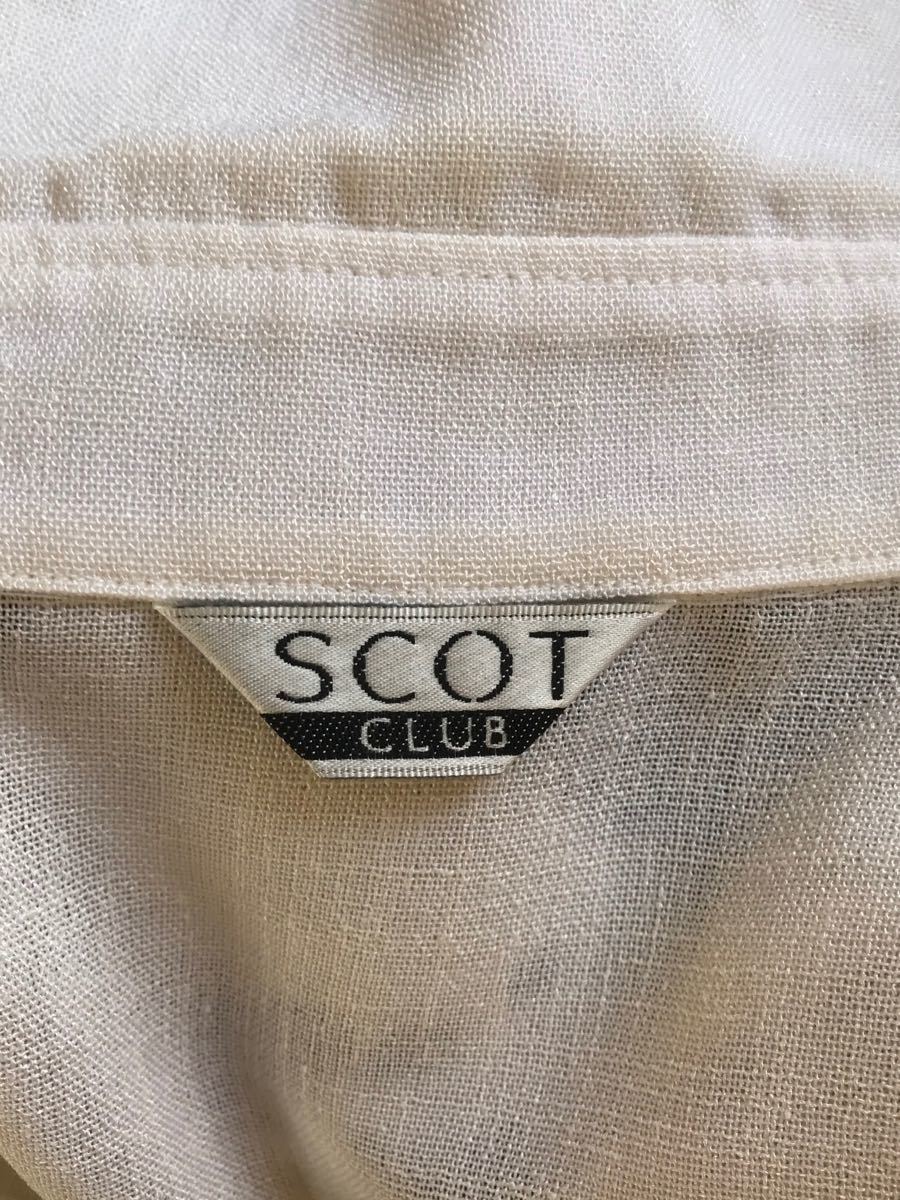 スコットクラブ　レディースジャケット　薄手ジャケット　テーラードジャケット