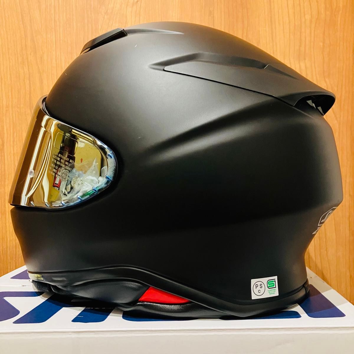 SHOEI Z-8 純正ファイヤーオレンジ+純正ピンロックシート SHOEI Z-8 純正ファイヤーオレンジ+純正ピンロックシート