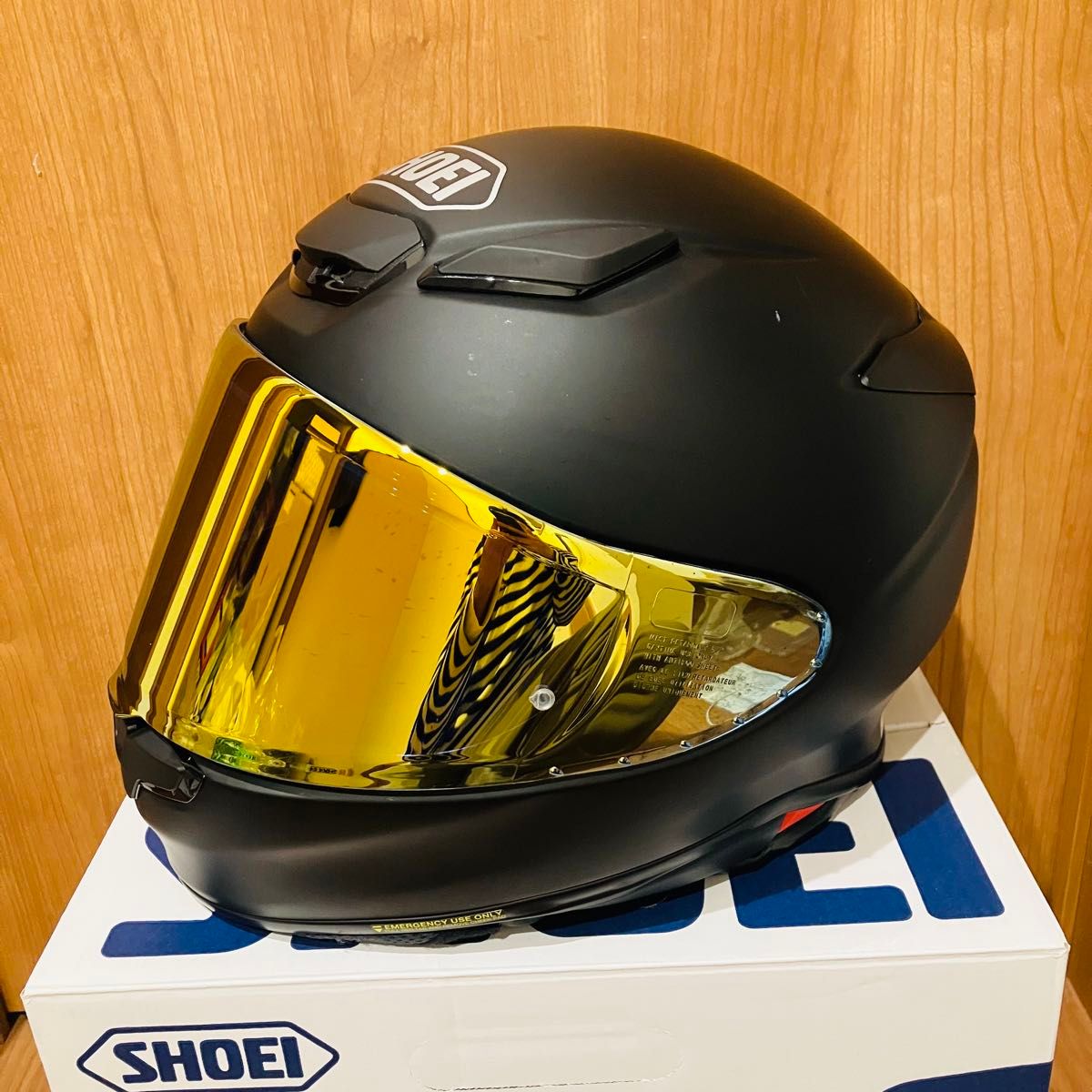 SHOEI Z-8 純正ファイヤーオレンジ+純正ピンロックシート SHOEI Z-8 純正ファイヤーオレンジ+純正ピンロックシート