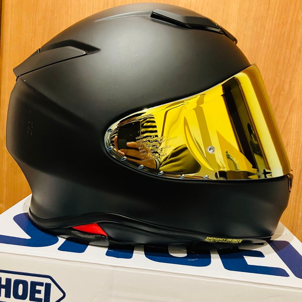 SHOEI Z-8 純正ファイヤーオレンジ+純正ピンロックシート SHOEI Z-8 純正ファイヤーオレンジ+純正ピンロックシート