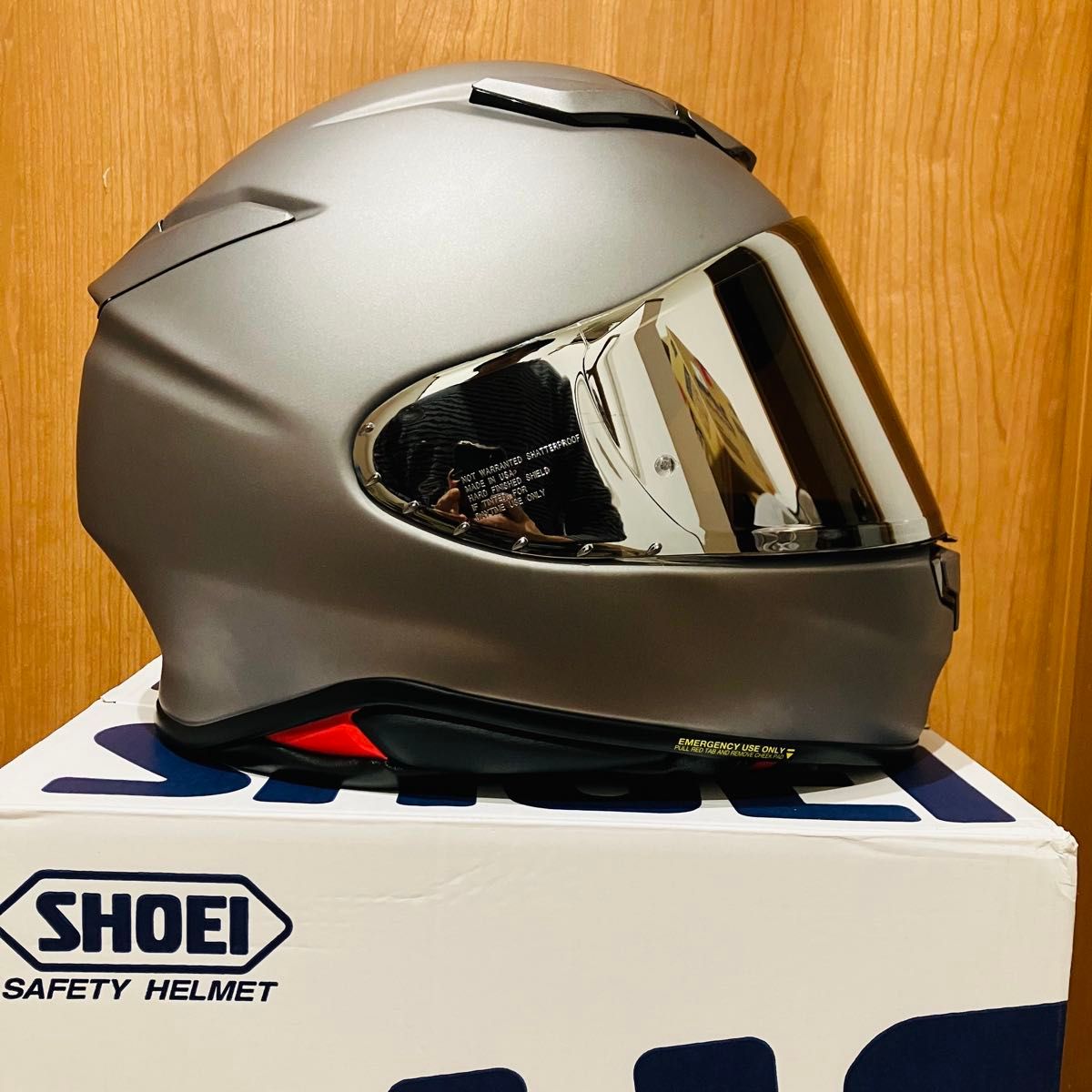 値下げ 無傷の美品 SHOEI Z-8 ミラーシールド&クリアシールド XL 値下げ 無傷の美品 SHOEI Z-8 ミラーシールド&クリアシールド XL