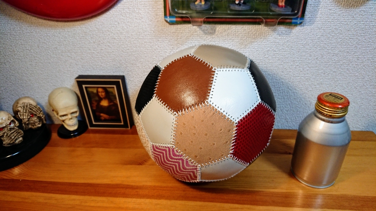 ■ 値下 ■　珍品 サッカーボール おもしろ オブジェ おしゃれ コレクション整理 _画像2