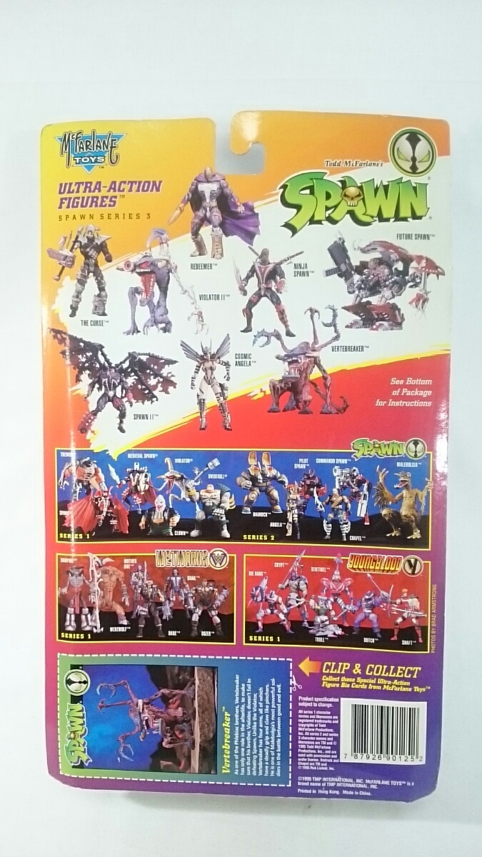 90s 90年代【SPAWN/スポーン VERTEBREAKER】アメコミ アメトイ 90s 90年代【SPAWN/スポーン VERTEBREAKER】アメコミ アメトイ