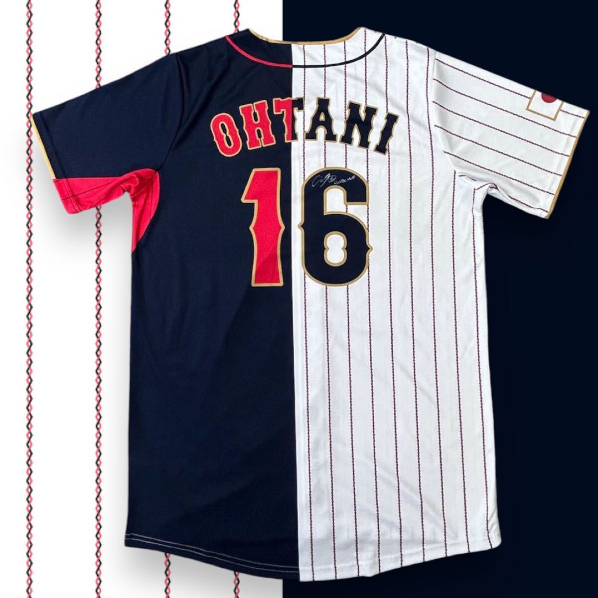 非売品 大谷翔平 WBC2023 日本代表 侍ジャパン サインプリントミックスユニフォーム ホーム ビジター 野球しようぜ! 侍JAPAN MVP(応援 ユニフォーム、ウエア)|売買されたオークション情報、Yahoo!オークション(旧ヤフオク!) の商品情報をアーカイブ公開 - オークファン 非売品 大谷翔平 WBC2023 日本代表 侍ジャパン サインプリントミックスユニフォーム ホーム ビジター 野球しようぜ! 侍JAPAN MVP(応援 ユニフォーム、ウエア)|売買されたオークション情報、Yahoo!オークション(旧ヤフオク!) の商品情報をアーカイブ公開 - オークファン