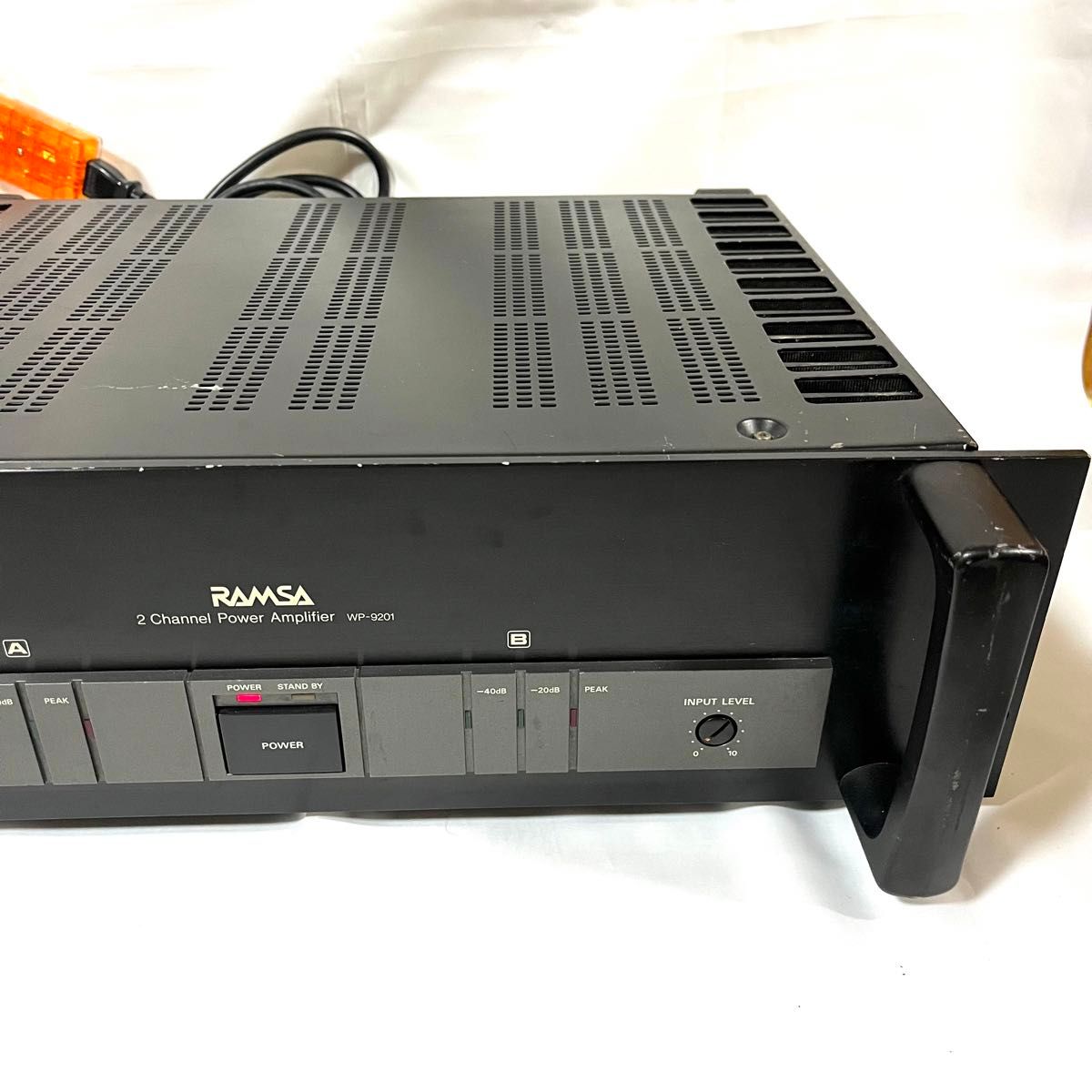 動作確認済み】RAMSA WP-9201 パワーアンプ ラムサ National 動作確認済み】RAMSA WP-9201 パワーアンプ ラムサ National