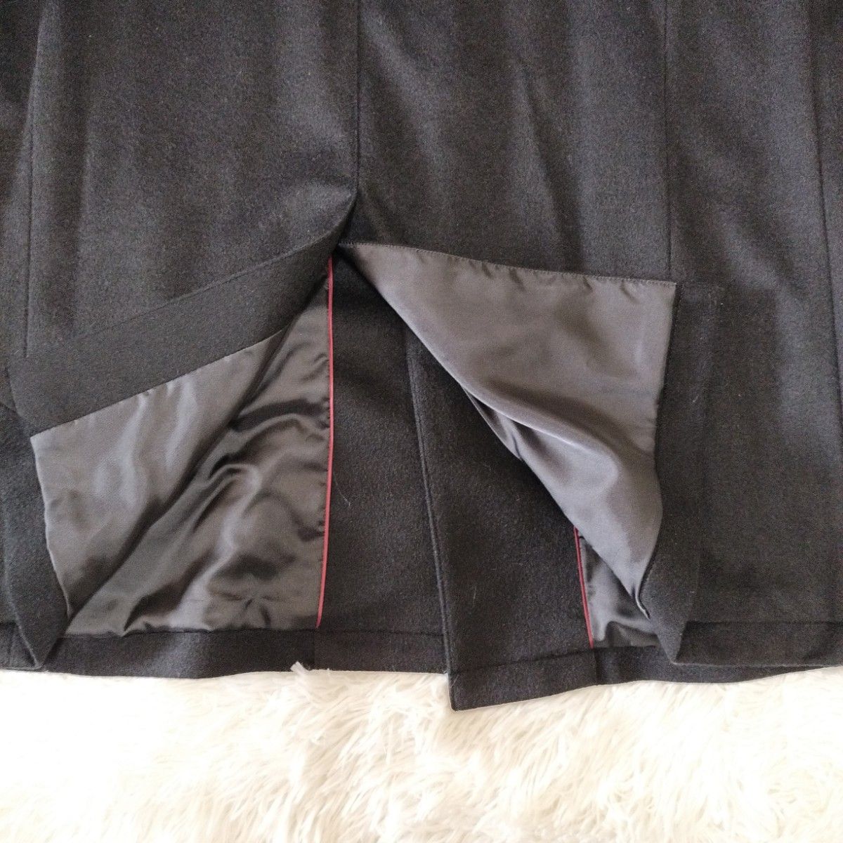 美品】AOKI ANNIVERSAIRE カシミヤ100 メンズコート LL ブラック 美品】AOKI ANNIVERSAIRE カシミヤ100 メンズコート LL ブラック
