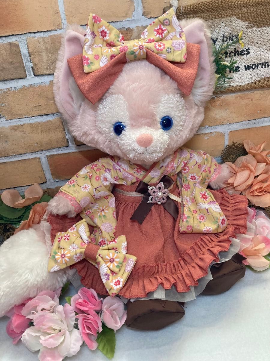 リーナベルS 黄色花柄 和着物ドレス6点コスチューム ステラルーも出品中
